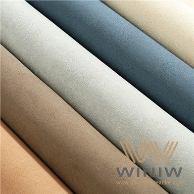 Syntetisk ruskindsstofmateriale