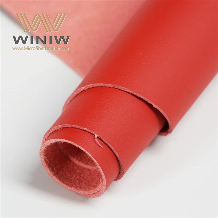 0.8mm Micro Fiber Faux PU Leather Auototive Decorative Material