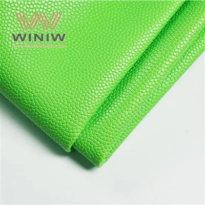 Farverigt imiteret stof Microfiber Syntetisk Ball Making Læder