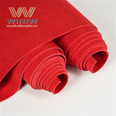 Fade-resistent mikrofiber Ecosuede læder Auto Interiør Materiale